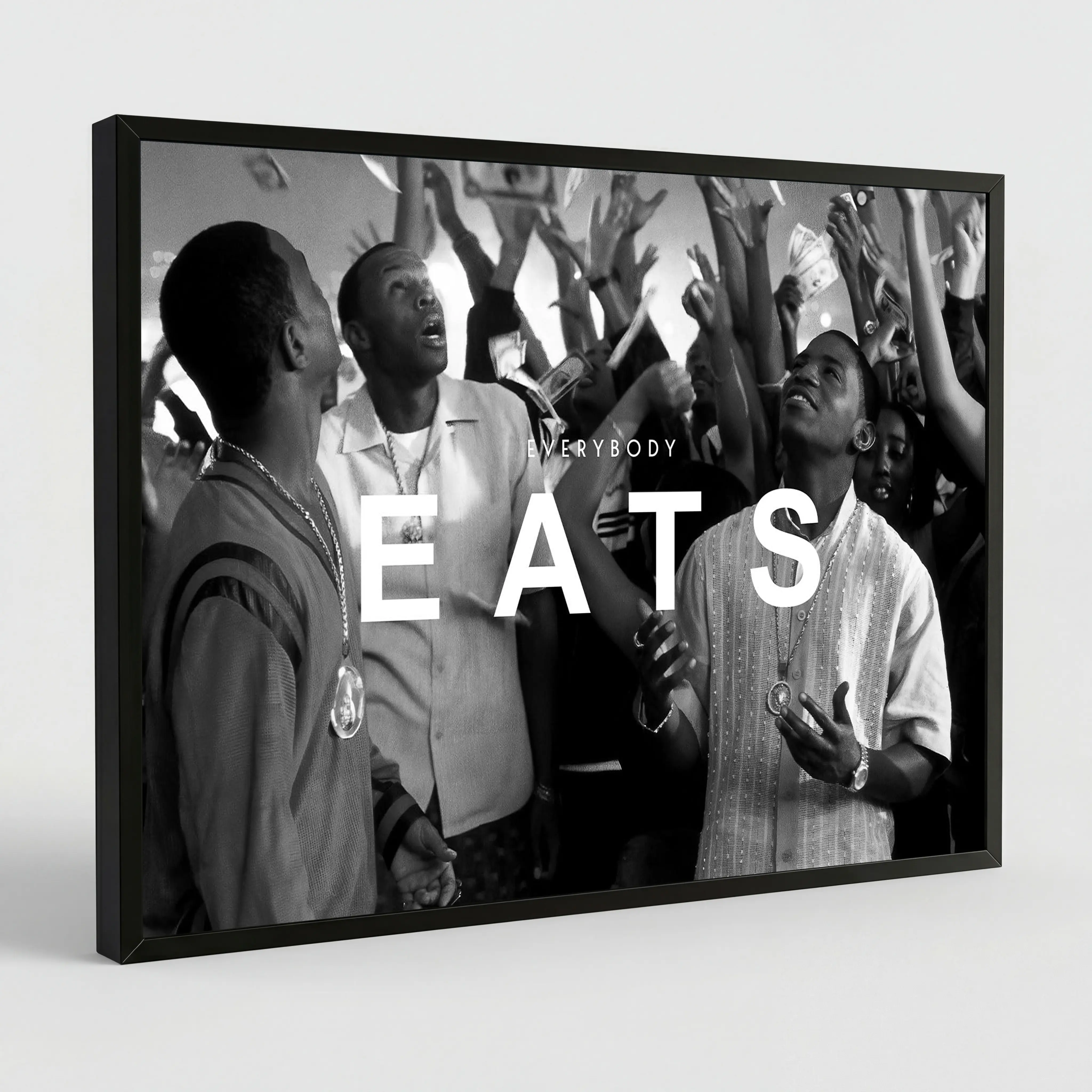 Paid in Full Everybody Eats Poster Movie Poster Cult Classic Film Wall Art Hypebeast Wall Art for Bathroom, Restroom, Nursery, Kids Room