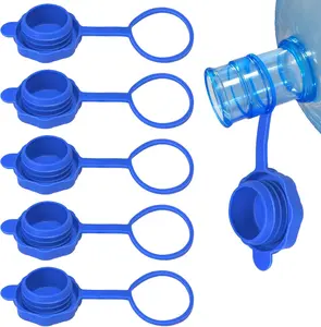5 PCS 3 & 5 Gallon Water Jug Cap Upgrade Reusable Replacement Caps Non Spill Lids for 55mm Water Bottle Secure Fit Versatile Use Drinkware Lid Drink Protectors