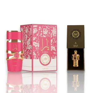 Lattafa | Yara Candy + Maitha Concentrated Oil | 2 - Piece Multi Pack Fragrance Set by Latta | 100 ML | 3.4 FL. OZ Perfume