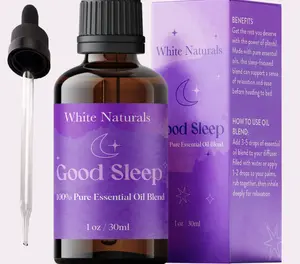 Good Night Sleep Essential Oil Blend, Calming Aromatherapy Oil for Restful Nights & Relaxation, 100% Pure Natural Oil for Peaceful Sleep 1oz