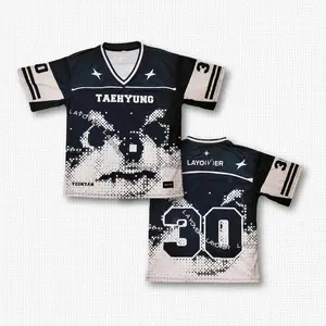 Taehyung Layover Jersey Shirt, Kpop Fan Outfit, World Tour Concert Oversized Fit