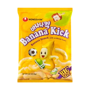 NONGSHIM Korean Natural Banana Chips Family Pack 180g - TWICE Recommended Snack