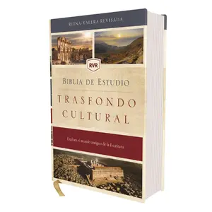 RVR, Biblia de estudio trasfondo cultural (El contexto lo cambia todo), Interior a color, Comfort Print: Explora el mundo antiguo de la Escritura