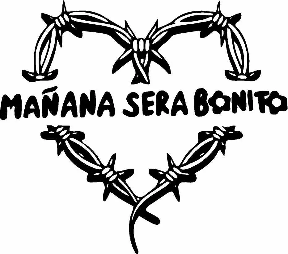 Manana Sera Bonito Car Sticker- Vibrant Decor for any vehicle-Durable Material- Long Lasting Design Available In Variety of Colors