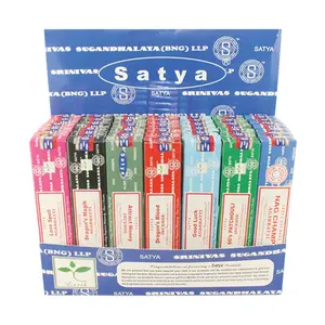 Satya - Nag Champa Incense Sticks Assorted Display (42)