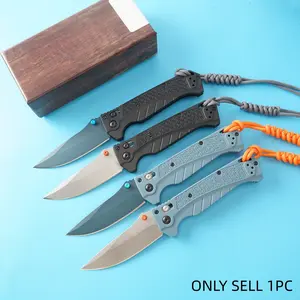 18060 Folding Knife, Non-Slip Textured Handle, Fashion Design, Essential Kitchen Tool, Camping Choice, Lightweight Durable Edc Knife, Men's Gift