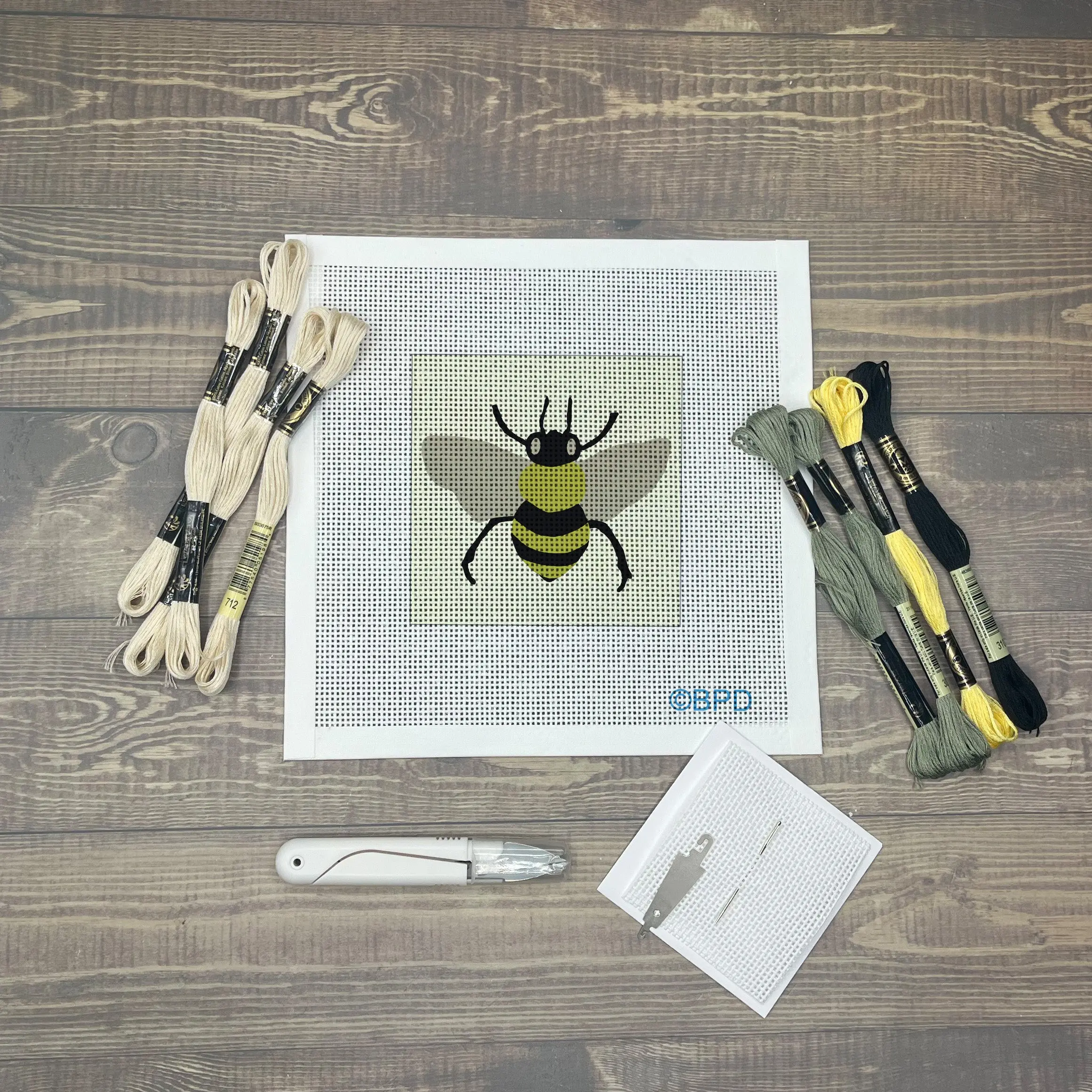 Bee Needlepoint Kit