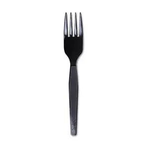 Dixie Multi-Pronged Heavy-Medium Weight Bulk Forks - Sturdy Kitchen Cutlery Utensils, Multi-Pronged Forks