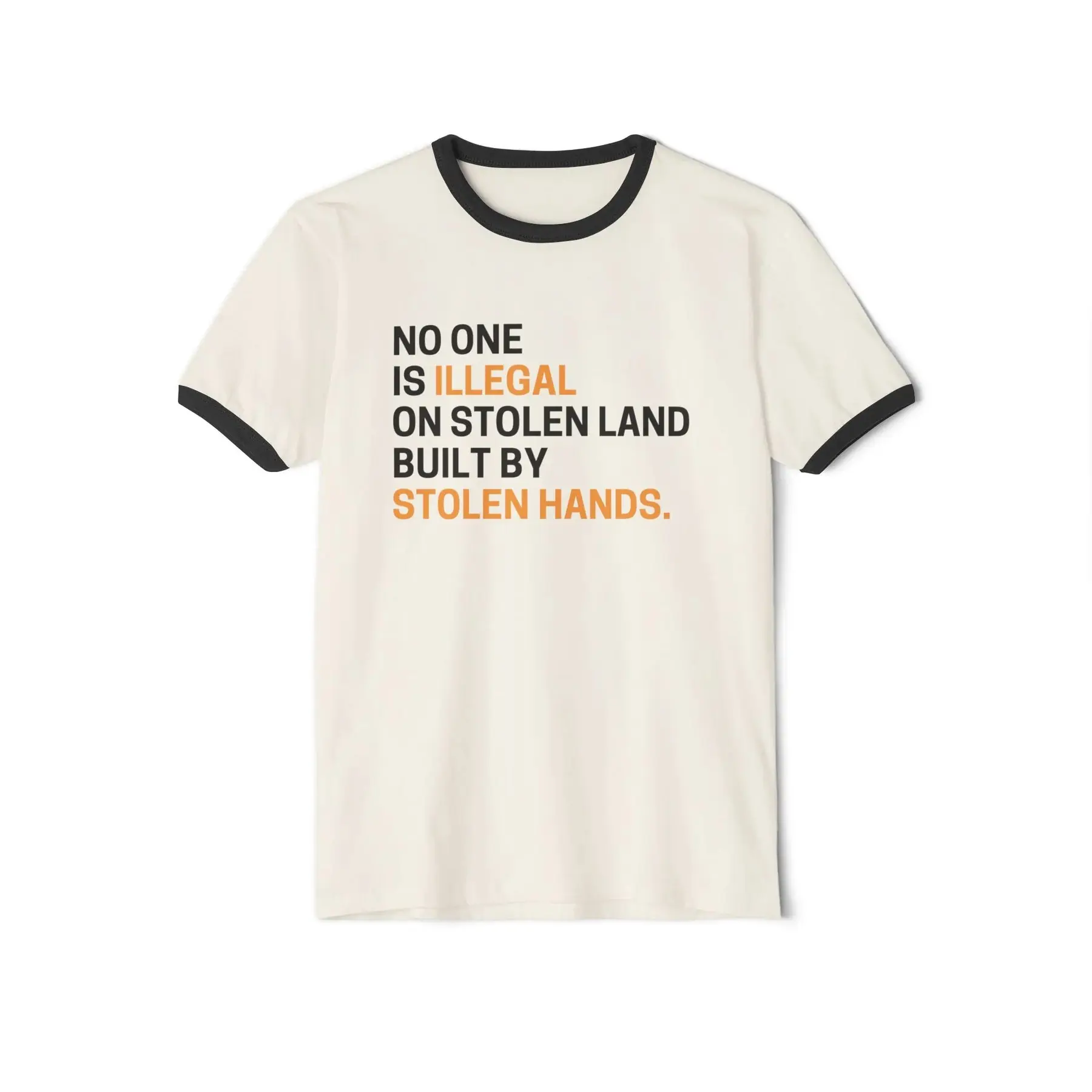 Stolen Land Premium Unisex Ringer T-shirt