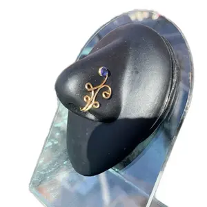 BERRY Nose Cuff Non-Piercing Jewelry in Silver Gold Copper & Bronze Tarnish Resistant Wire Fashion AccessoryLove