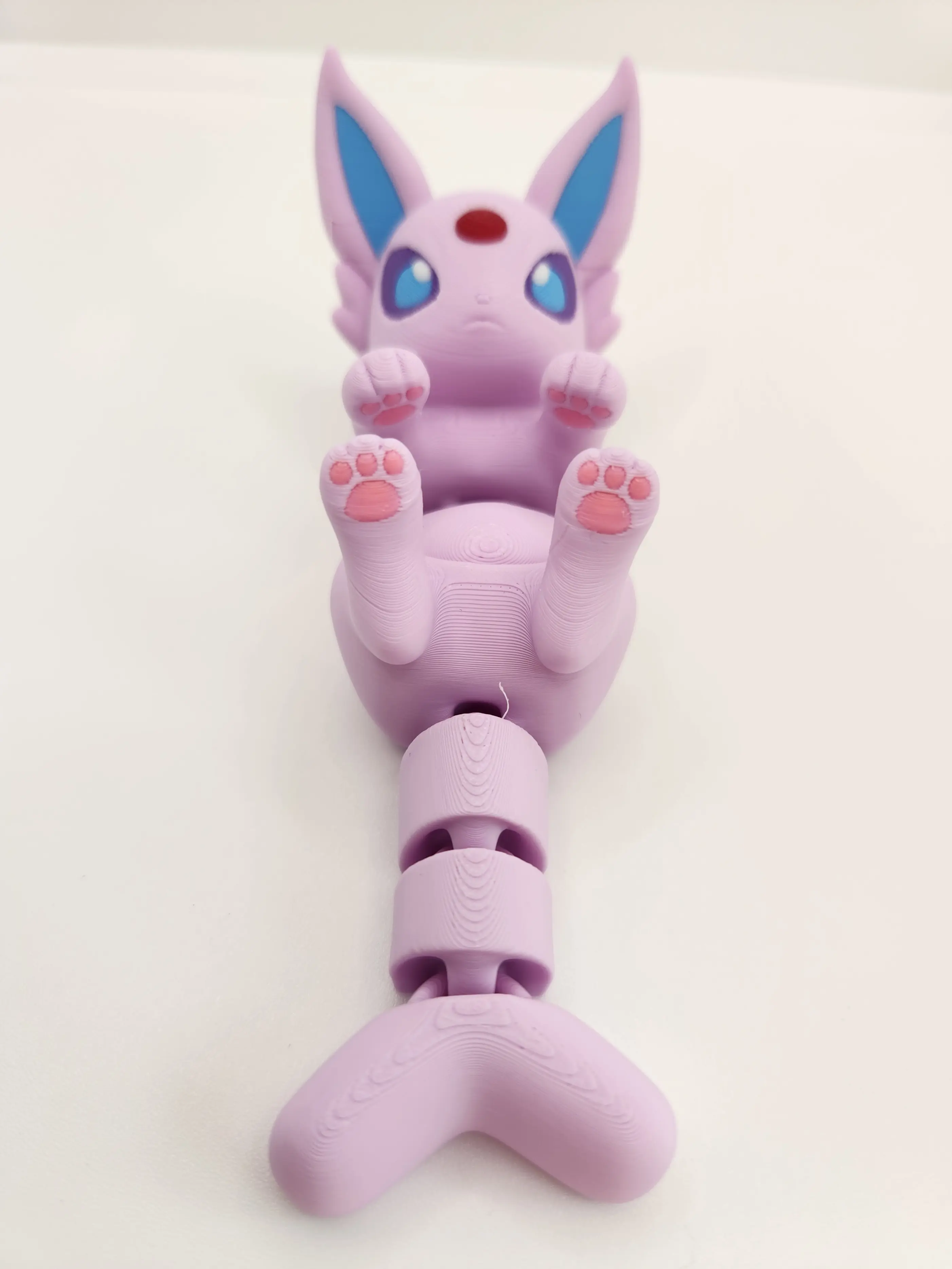 Flexi Espeon keychain charm (3d printed) Flexi Espeon keychain charm (3d printed)