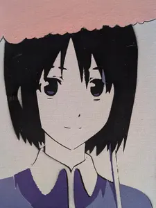 Welcome To The NHK Misaki Spray Paint Art Piece
