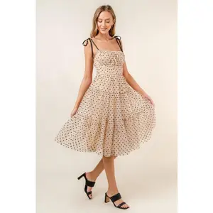 The Isabella Polka Dot Dress