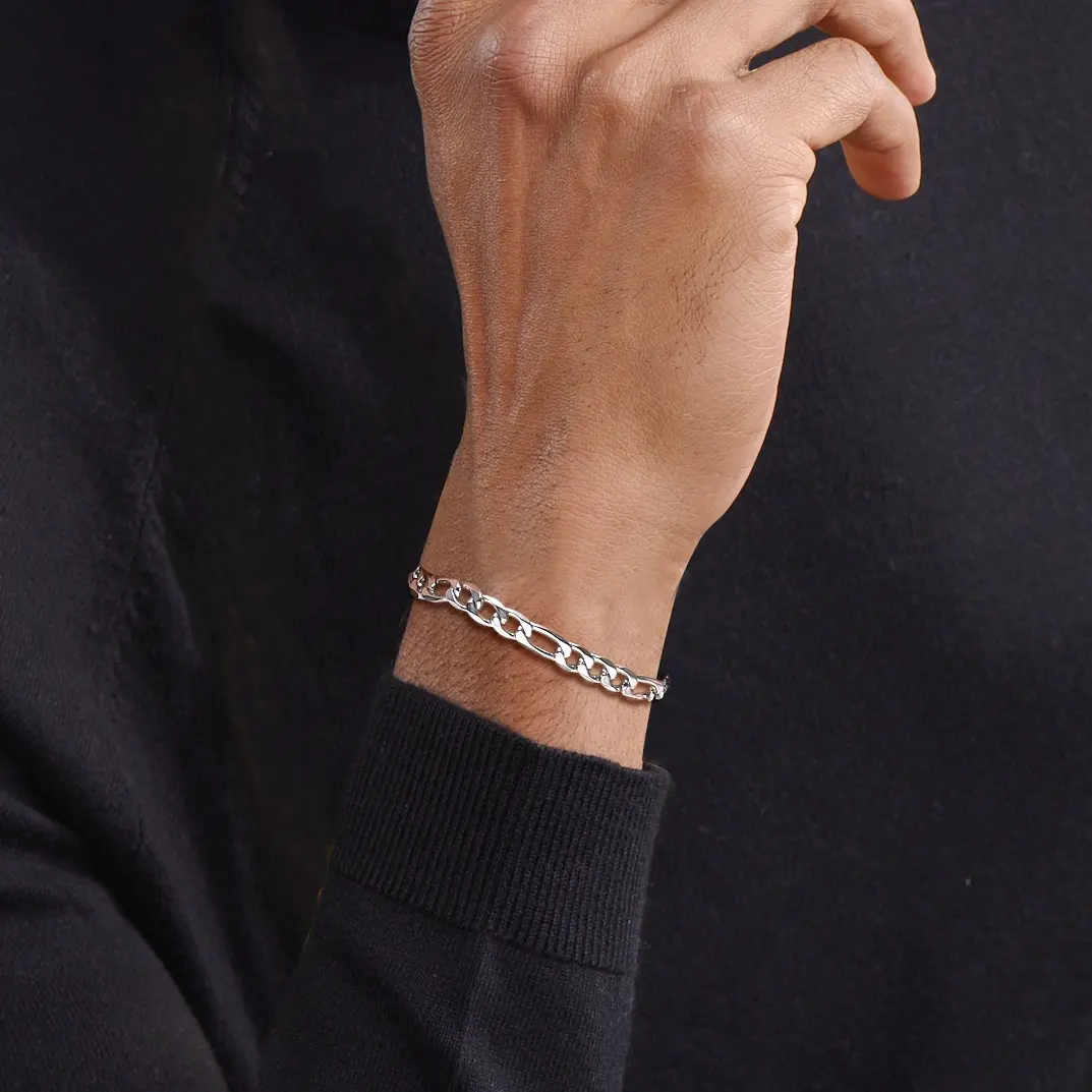 PROSTEEL Figaro Chain Link Bracelet Stainless Steel Stylish Men's Smooth Link Chain Width 6mm/9mm/13mm Hip Hop Chunky Jewelry For Men Women Gift Box PROSTEEL Figaro Chain Link Bracelet Stainless Steel Stylish Men's Smooth Link Chain Width 6mm/9mm/13mm Hip Hop Chunky Jewelry For Men Women Gift Box