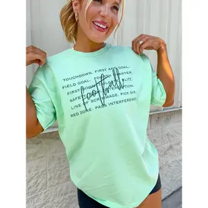 Football Words Graphic Tee