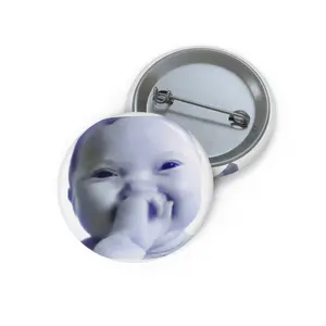AI Meme baby Pin Buttons