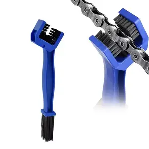 Motorcycle Chain Brush, Bicycle Chain Cleaner, Bike Chain Pad Ring Motorcycle Chain Cleaning Crankset Brush Tool, Chainring