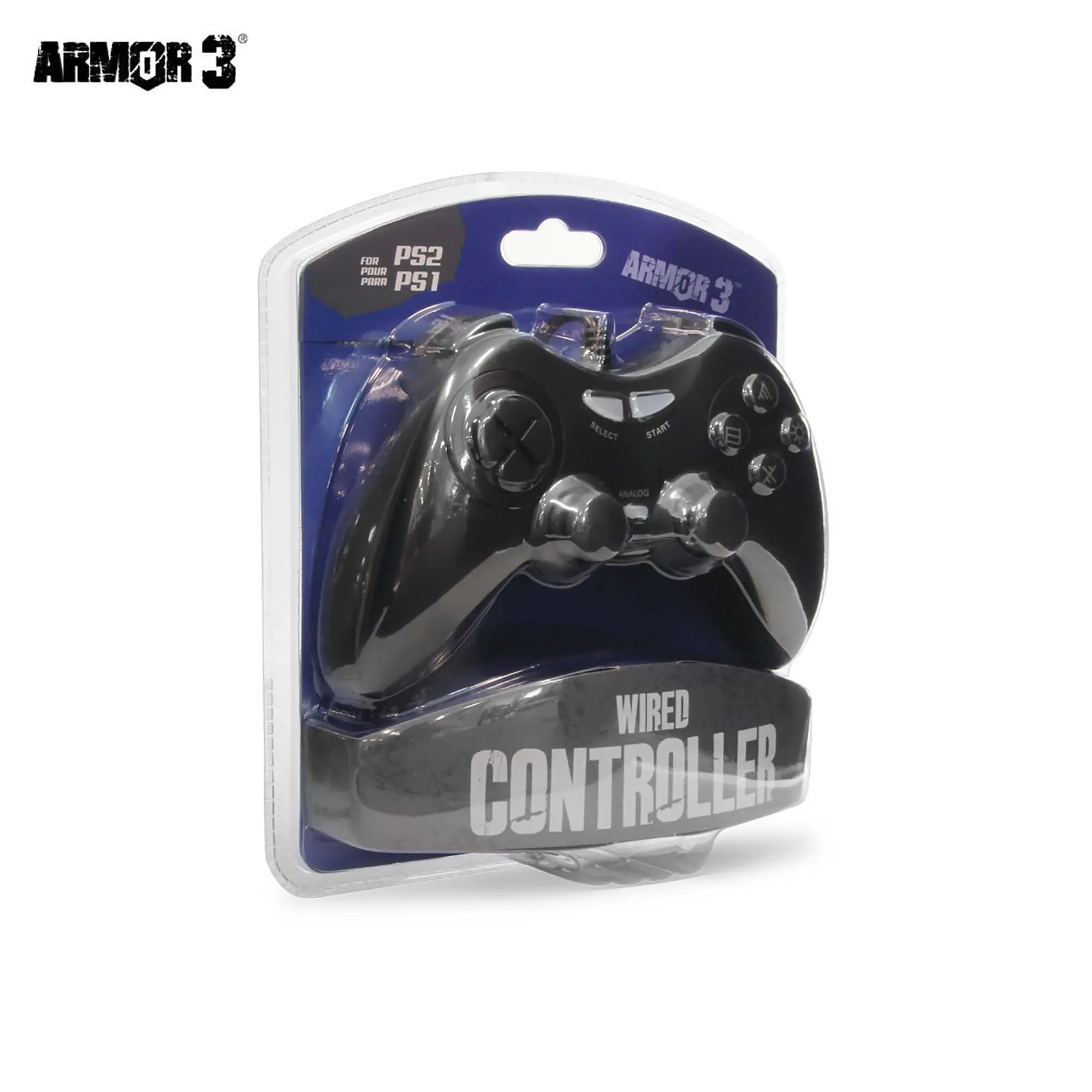 Armor3 Wired Game Controller for PS2