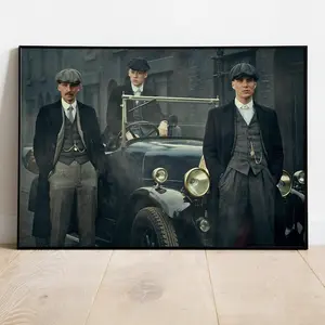 Peaky Blinders Poster, Wall Art, TV Series Print, TV Show Gift, Quality Paper 8x12 to 27x40