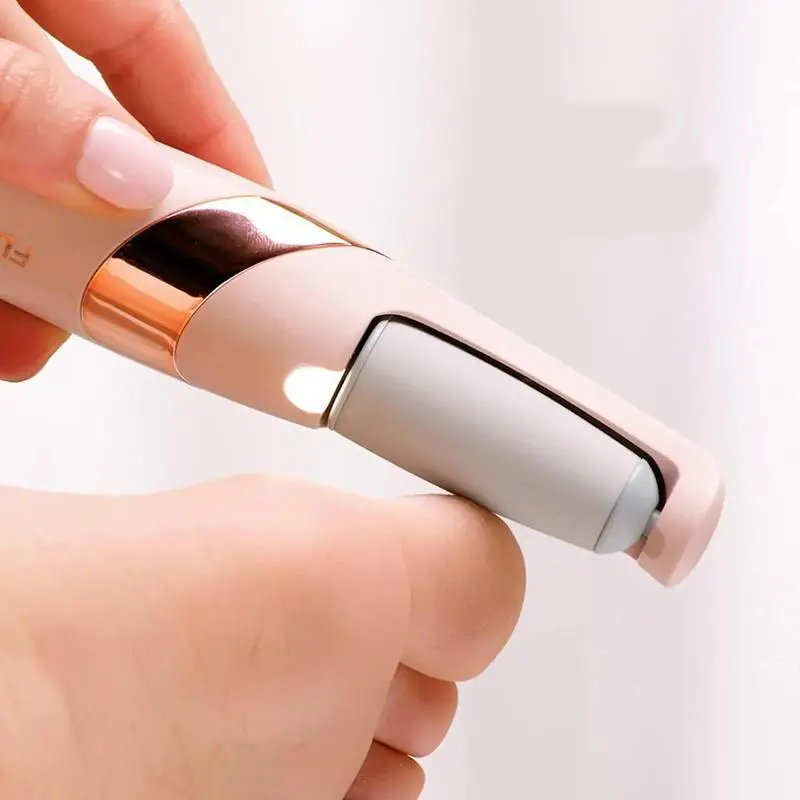 Rechargeable Electric Foot File, 1 Box Portable Foot Dead Skin Remover, Foot Callus Remover, Professional Pedicure Tool for Home & Travel, Pedicure Care Tool
