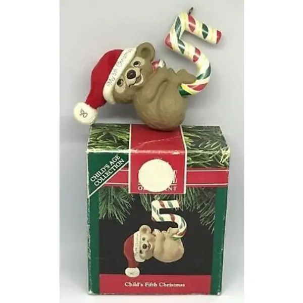 Child's 5th Christmas - Hallmark Keepsake Ornament 1990