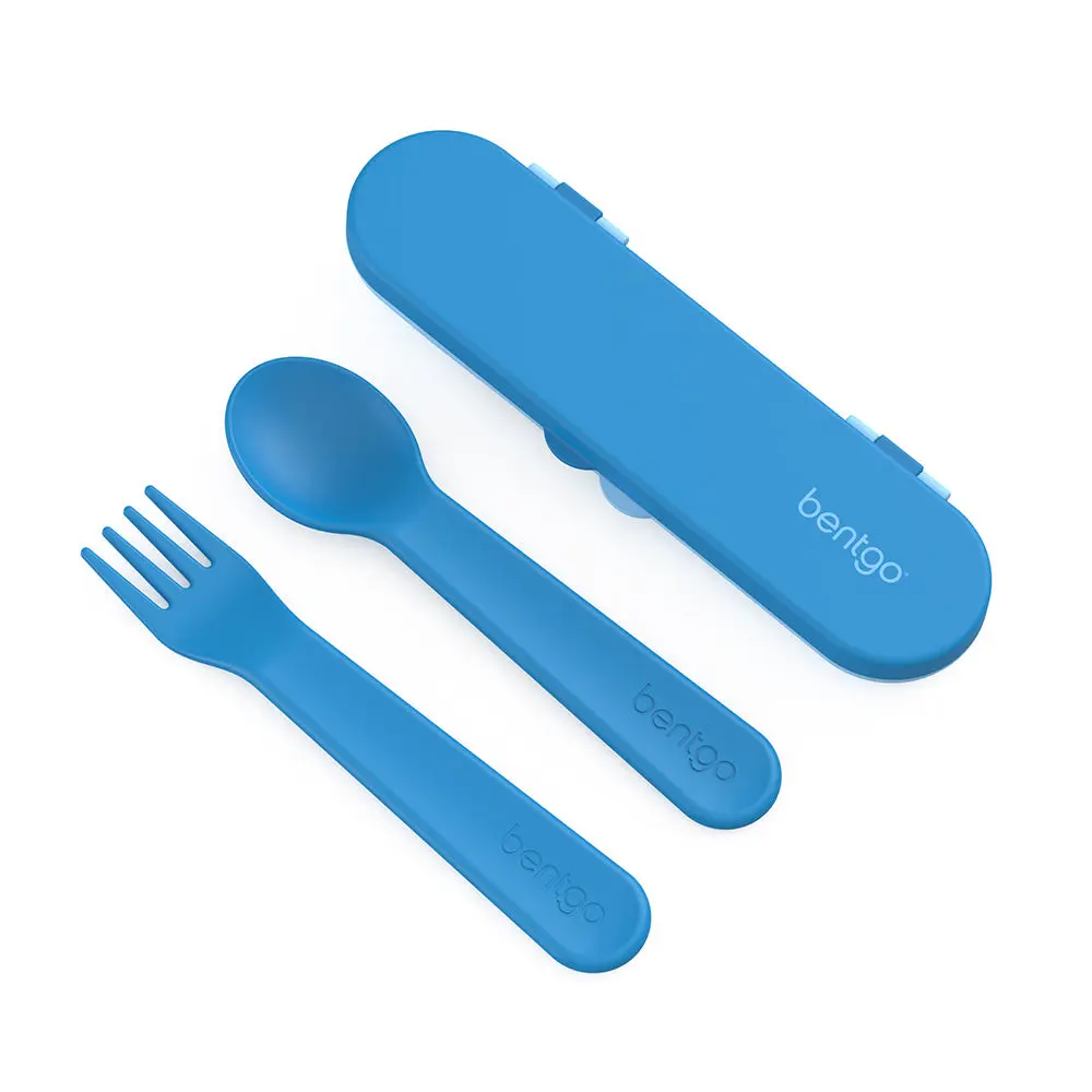 Bentgo Kids Utensil Set - Includes Utensils for Kids, Ideal for Meal Preparation and Storage, Spoons Kitchenware