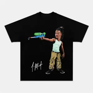 JA MORANT TEE, Short Sleeve Crew Neck T-Shir, Fitted, Pull On, Casual, Unisex Cotton T-Shirt, Menswear, Womenswear