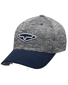 Kimes Ranch Men's Heather Gray Dynamite Links Logo Patch Ball Cap - 425147