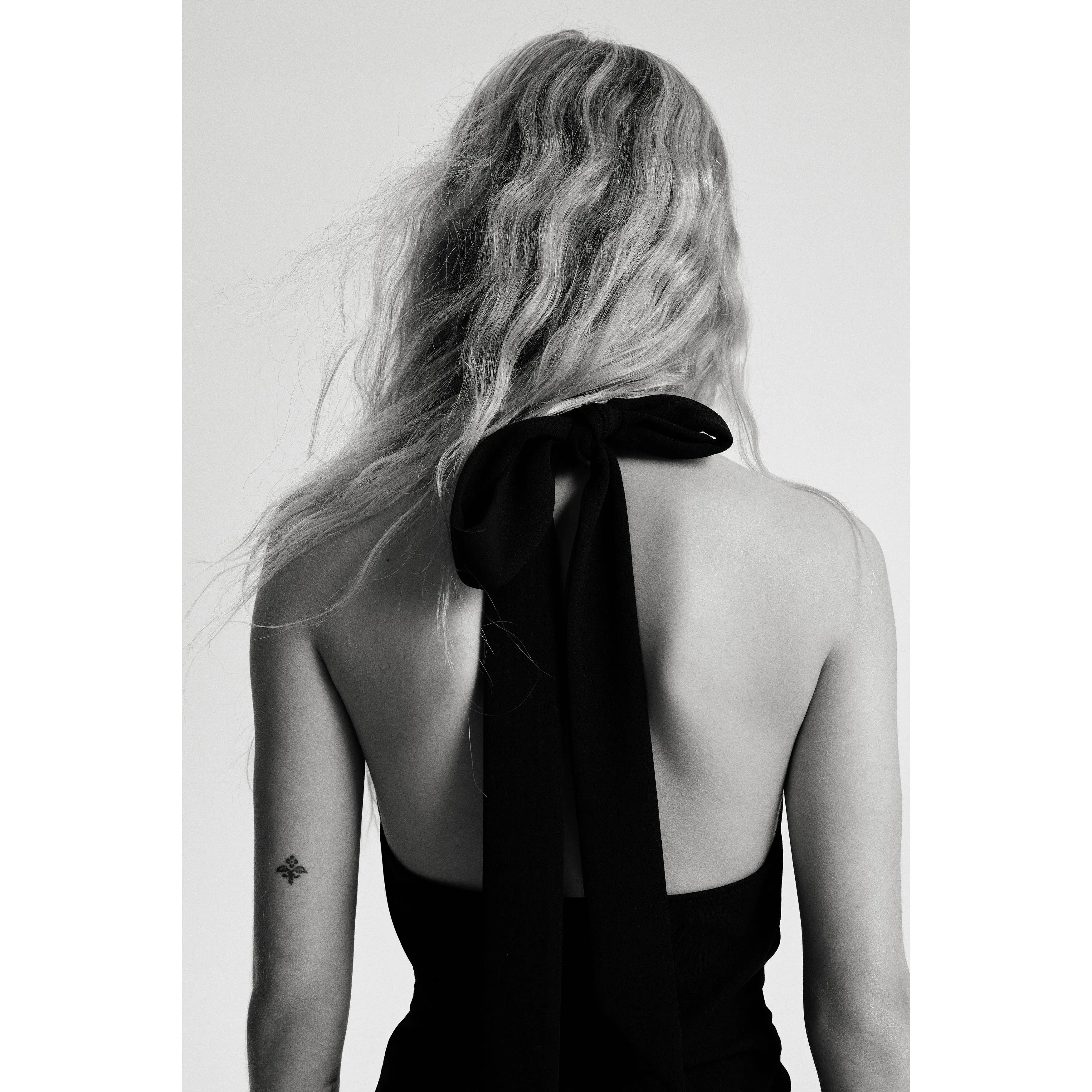 H&M Draped halterneck dress