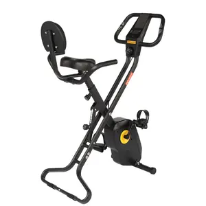 Foldable Exercise Bike for Home in Black