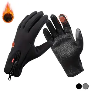 Outdoor Winter Gloves Touch Screen Windproof Gloves Thermal Warm Gloves Non-Slip for Men and Women (No heating function)