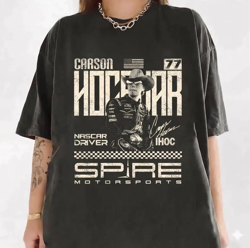 Comfort Colors® Vintage Graphic  77 Carson Hocevar,  Carson Hocevar Shirt, Carson Hocevar Driver 77 Fan Apparel, Gift For Fan