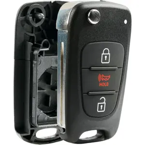 fits Flip Key Fob Remote Case Shell For 2012-2014 Rio,2010-2013 Soul