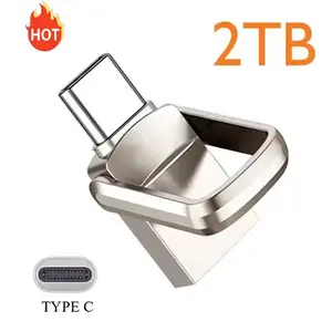 2026 Flash Drive Metal High-Speed Wireless Bluetooth Transmitter USB 2TB Car Stereo Music Audio Receiver Bluetooth Adapter