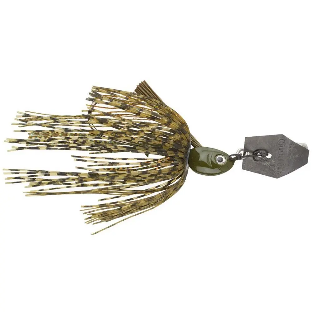 Z-Man Project Z Weedless ChatterBait Fishing Supplies - 3/8 oz Artificial Lures with EZ Skirt, Heavy Fiber, Strong Line Tie
