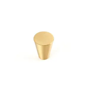 Solid Brass Cabinet Handle, Modern Round Cabinet Knob, Fashionable Drawer Handle for Home Furniture, Door Hardware Accessories