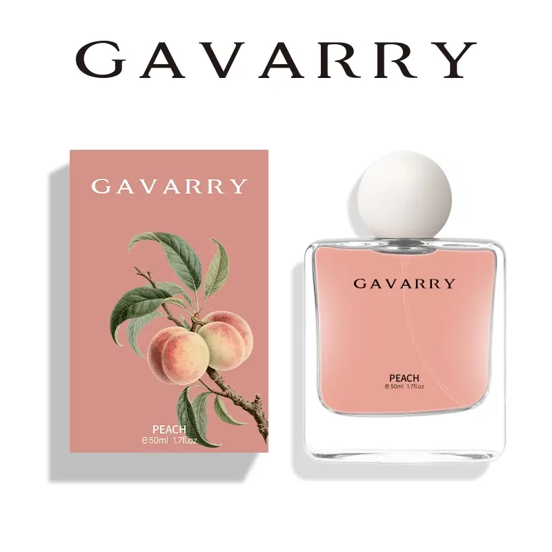 GAVARRY Peach Fragrance, Floral Fragrances, Perfume for Women, Fresh Sweet Aroma, Fruity Sweet Scent, Long-Lasting Scent, Everyday Fragrance, Daily Wear Perfumes, Ideal for Daily Wear & Social Gatherings, Eau de Parfume, Delightful Fragrance