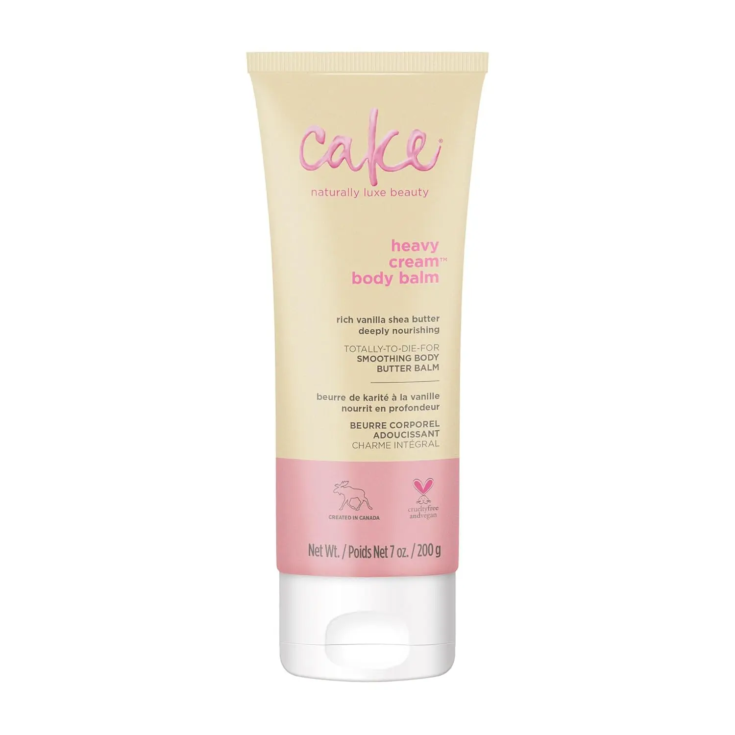 Cake Beauty Vegan Body Lotion for Dry Skin - Oat Milk, Shea Butter & Aloe Vera - 7 Ounce Coconut Moisturizer