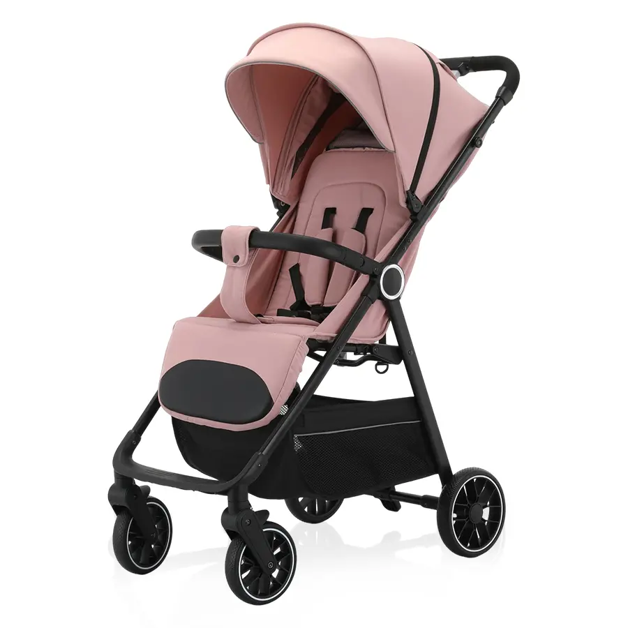 Foldable Baby Stroller, Lightweight Toddler Stroller, Only 11.68 lbs, with Extra-Wide Sun Canopy & Large Storage Basket, Suitable for Babies 0-3 Years Old #DealsForYouDays