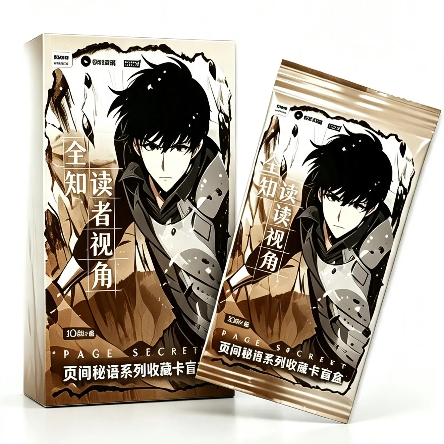 【Offical】 Omniscient Reader Viewpoint/ORV Page Secrets Collectible Cards (1box/10pack)