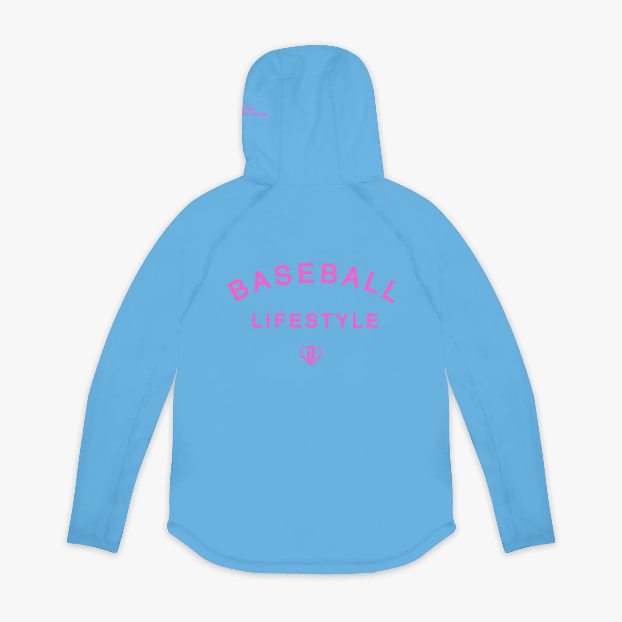 Off-Field Youth Hoodie V2 - Black/Light Blue