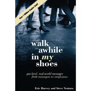 USED-Walk Awhile In My Shoes by Harvey, Eric (Paperback)