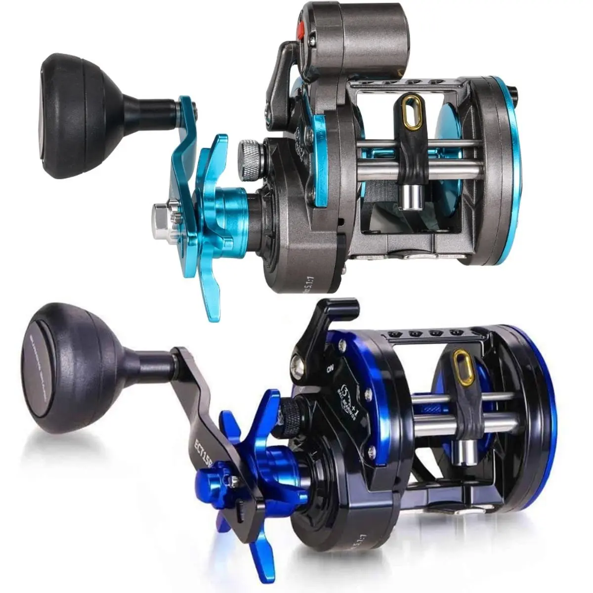 drum fishing reel Twin Fish TF10 Ice Winter Croaker Wheel  INDIAN SLINGSHOT Discover the Catfish Pro Fishing for Fun Round Baitcaster Reel  a durable and high Luya Metal Drum Fishing Reel