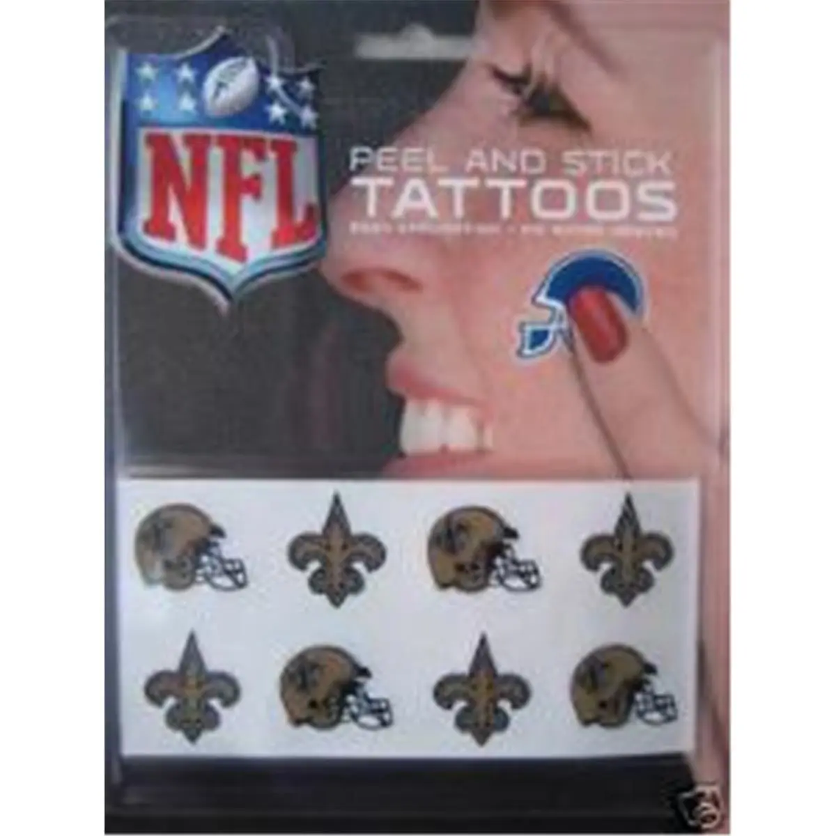212 MAIN Peel-Stick Temporary Tattoos - 8 Hypoallergenic 3M Sports Collectibles Accessories, Temporary Tattoo