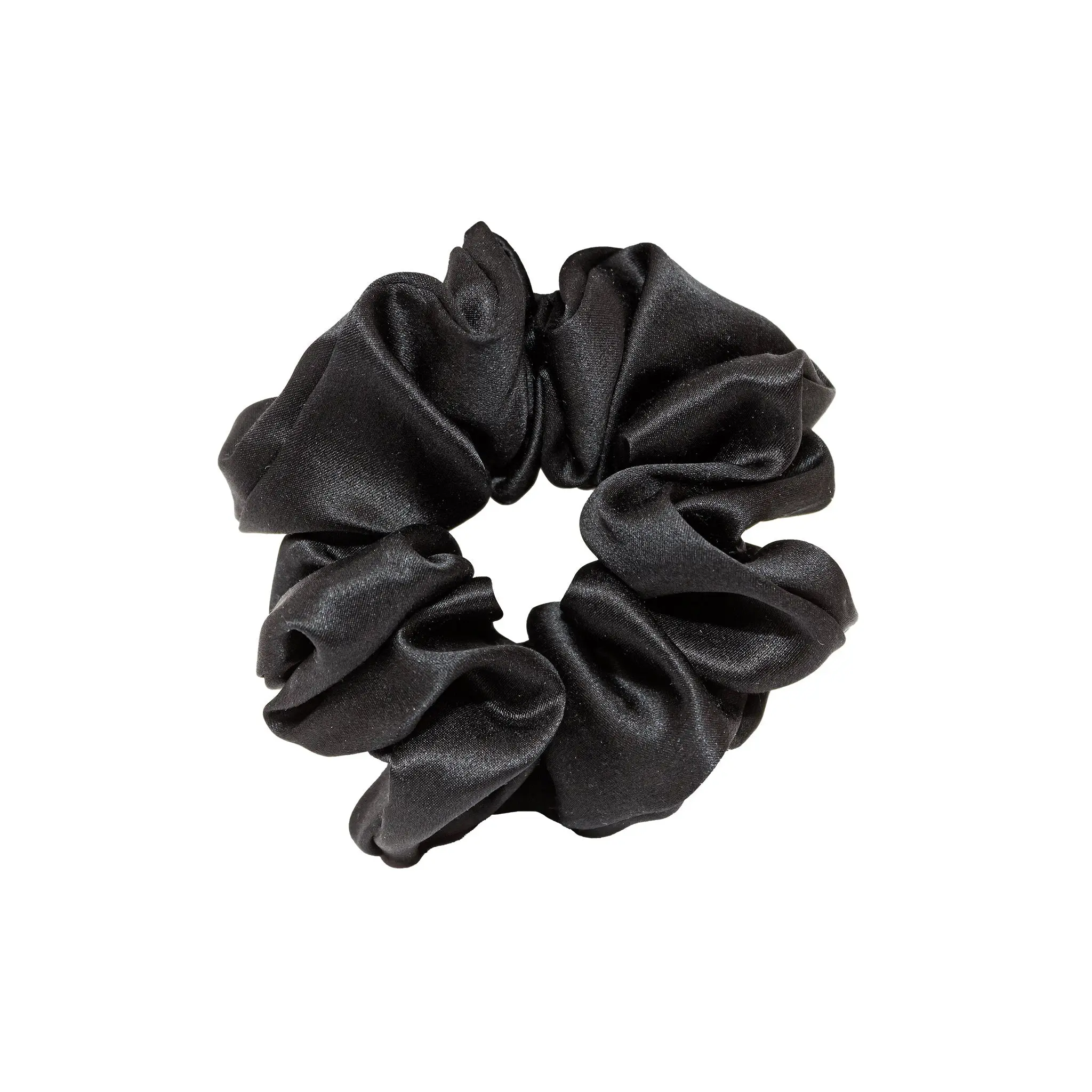 Emi Jay Sweet Dreams Silk Scrunchie Ponytail Holder in Night Owl