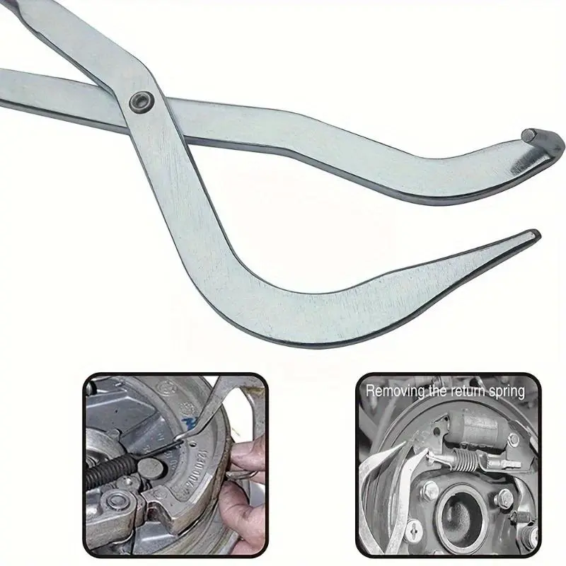 Drum brake spring clamp, spring disassembly clamp, disassembly and assembly drum brake adjustment and maintenance tool, Automotive Repair Tools