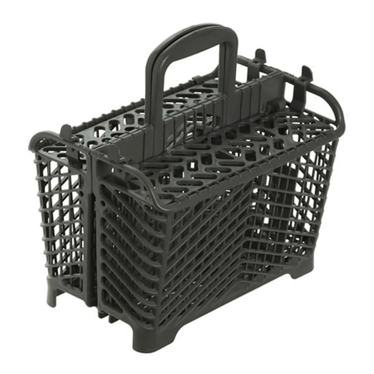 Whirlpool WP6-918873 Genuine OEM Replacement Dishwasher Basket - 3 lbs Durable Kitchen Fixture Accessory with Handle, Supports Cleaning Performance, Countertop Dishware Organiser