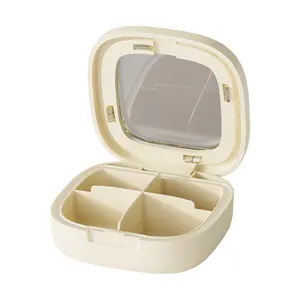 Mini Sugar Cube Medicine Box | Portable, Airtight & Moisture-Proof Pill Organizer