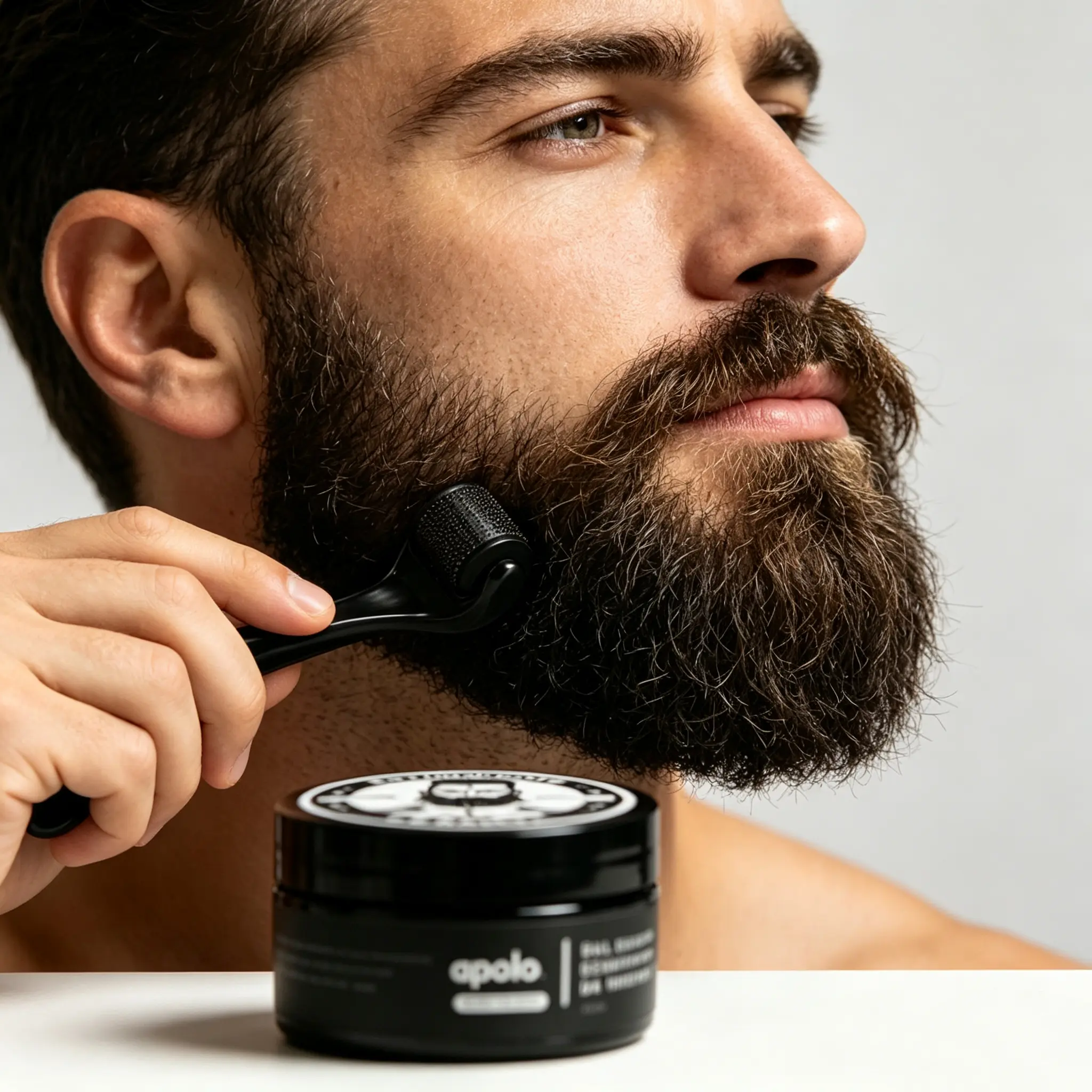 Apolo Men's Extra Strong Minoxidil Beard Cream by Apolo.2X: A powerful hair loss stimulant that quickly activates and repairs hair follicles.