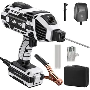 Portable Electric Welding Machine, Upgraded 110V ARC Welder, 20-120A, IGBT Inverter, 6 Variable Currents, Welding Tool for 3/32"-1/8" Rod. Perfect Gift for DIY, Repairs welder machine , Automotive Portable Handheld Stick Welder Heavy Duty Industrial